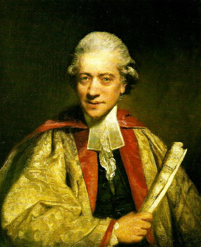 Sir Joshua Reynolds doctor charles burney oil painting image